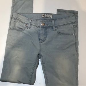 Free People, skinny jeans, blue stoned wash 26
